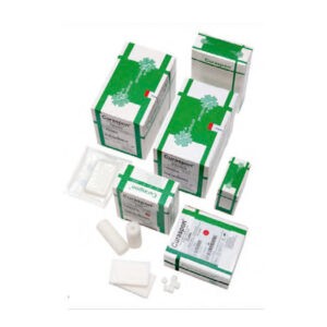 Hemostático absorbible de gelatina, 80 x 50 x 10 mm