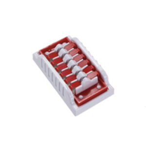 Clip de titanio, chico (rojo) 6 clips por cartucho