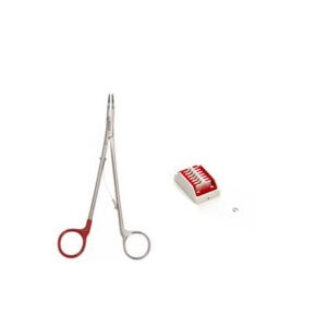 Aplicador abierto, Horizon, chico (rojo) de 8” (20 cm), curvo